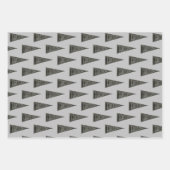 Retro Amerikaans Football Wrapping Papier Set Inpakpapier Vel (Voorkant 3)