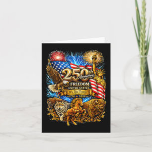 Retro Amerikaanse 250ste verjaardag 1776-2026 Kaart