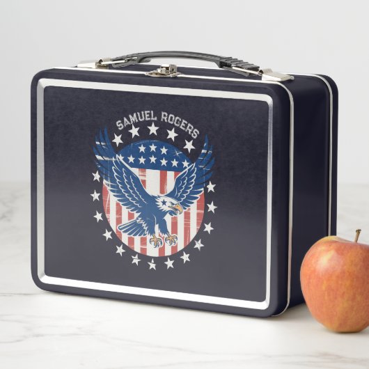 Retro Amerikaanse Adelaar (In situ)