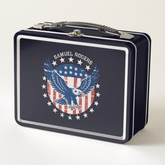 Retro Amerikaanse Adelaar (Voorkant)