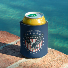 Retro Amerikaanse Adelaar Blikjeskoeler