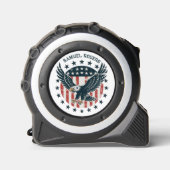 Retro Amerikaanse Adelaar Rolmaat (Voorkant)