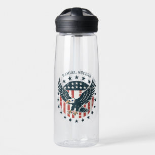 Retro Amerikaanse Adelaar Waterfles