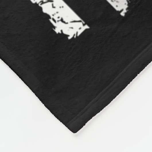 Retro  Amerikaanse vlag 86 47 Fleece Deken (Hoek)