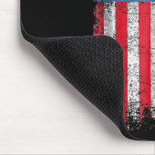 Retro Amerikaanse vlag 86 47 Muismat (Hoek)