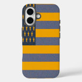 Retro Amerikaanse Vlag Case-Mate iPhone Case (Achterkant)