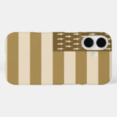 Retro Amerikaanse Vlag Case-Mate iPhone Case (Achterkant (horizontaal))