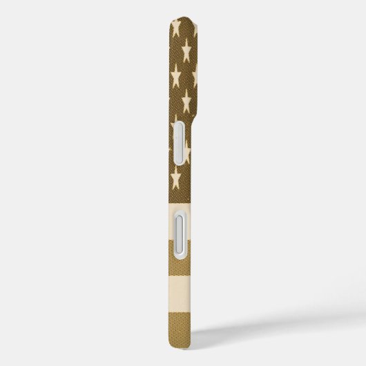 Retro Amerikaanse Vlag Case-Mate iPhone Case (Achterkant / Rechts)