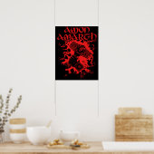 Retro Amon Amarth Live Love Music Forever Poster (Keuken)