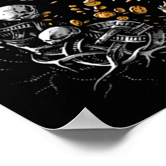 Retro Amon Amarth Music Tribute Design Poster (Hoek)