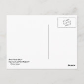 Retro Amsterdam Briefkaart (Achterkant)