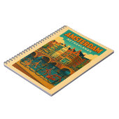 Retro Amsterdam Nederland Notitieboek (Linkerzijde)