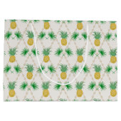 Retro, ananas groot cadeauzakje (Achterkant)