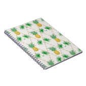 Retro, ananas notitieboek (Rechterzijde)