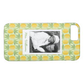Retro-ananassen | Foto en naam toevoegen Case-Mate iPhone Case (Achterkant (Horizontaal))
