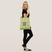 Retro-ananassen | Monogram Tote Bag (Op model)