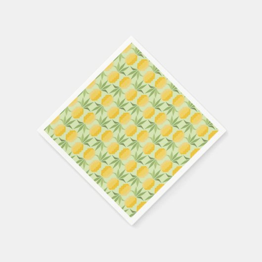 Retro-ananassen Servet (Hoek)