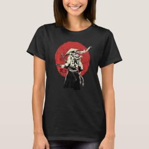 Retro Ancient Japan Samurai Warrior  Tokyo T-shirt