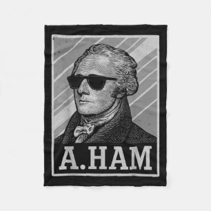 Retro Ander Hamilton T-shirt Grappige Spreuk Manne Fleece Deken
