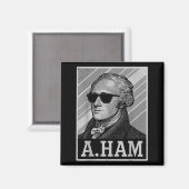 Retro Ander Hamilton Tee Funny Saying Men Women Ki Magneet (Voorkant / Achterkant)