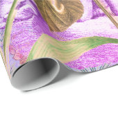 RETRO ANGEL Valentijnsdag GIFT Wrapping Paper Cadeaupapier (Rol Hoek)