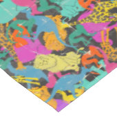 Retro Animal Silhouettes Patroon Tafelkleed (Gekanteld)