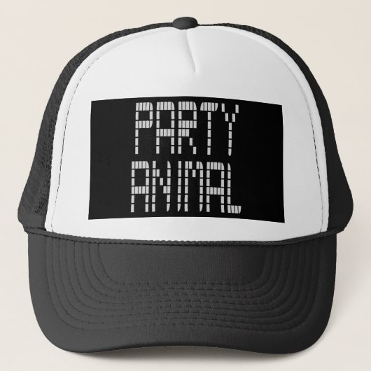 Retro Animal Trucker Hat Pet (Voorkant)