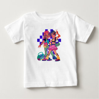 Retro Anime Duo Graphic T-shirt T-shirt