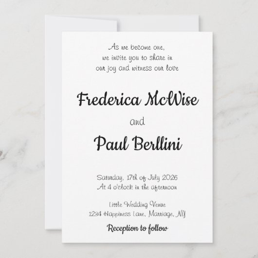 Retro anime paar bruiloft kaart (Achterkant)