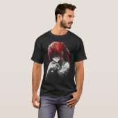 Retro anime t-shirt (Voorkant volledig)