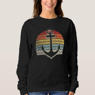 Retro Anker Vakantie Kleding Strand Zee Marine Ze Trui