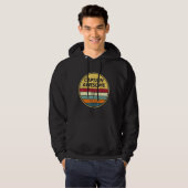 Retro Anker Zeilboot Zeilkapitein Hoodie (Voorkant volledig)