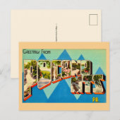 Retro ansichtkaart  Pocono Mountains  Briefkaart (Voorkant / Achterkant)