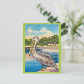 Retro ansichtkaart van Florida  Briefkaart (Staand voorkant)