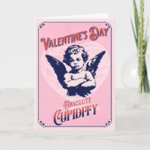 Retro Anti Valentijnsdag Kaart (Voorkant)