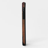 Retro Antiek Boek, kunstleder gebonden bruin Case-Mate iPhone Case (Achterkant/links)