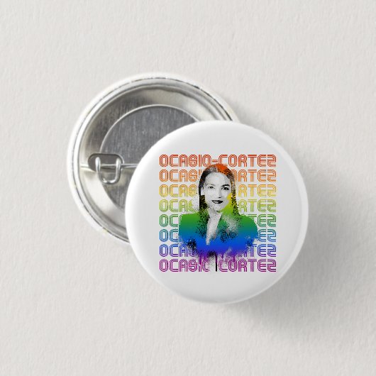 Retro AOC Pride Ronde Button 3,2 Cm (Voorkant /achterkant)