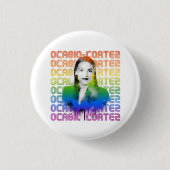 Retro AOC Pride Ronde Button 3,2 Cm (Voorkant)