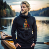 Retro Apostel Eilanden Kajakken Hoodie