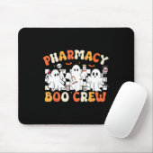 Retro Apotheek Boo Crew Ghost Apotheker Tech Hall Muismat (Met muis)