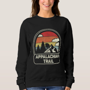 Retro Appalachian Trail Hiking Mountains Trui