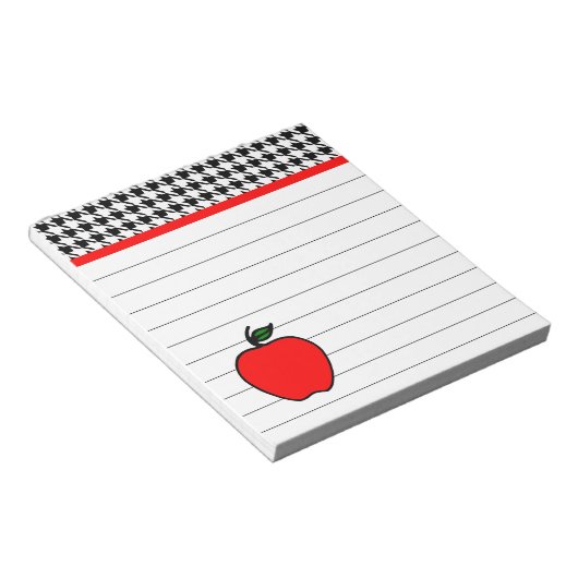 Retro Apple-Notitieblok Notitieblok (Schuin)
