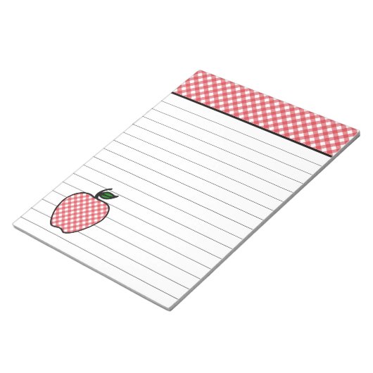 Retro Apple-Notitieblok Notitieblok (Schuin)