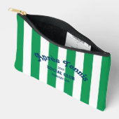 Retro Après Tennis Social Club Green Stripe Etui (Open)