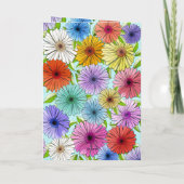 Retro Aqua Blue Gepersonaliseerde 21e Verjaardag B Kaart (Achterkant)