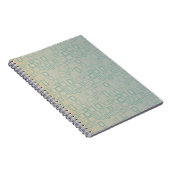 Retro Aqua Notitieboek (Rechterzijde)