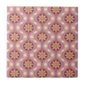 Retro Arabesque Tegeltje (Voorkant)