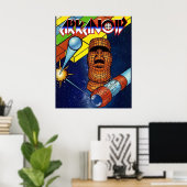 Retro Arcade Arkanoid Poster (Thuiskantoor)