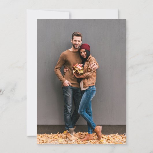 Retro arcade bruiloft save the date (Achterkant)