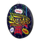 Retro Arcade Decor Dartbord (Voorkant Rechts)